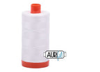 Aurifil — 50 wt — Natural White — 2021