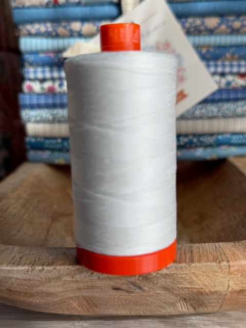 Aurifil — 50 wt — Natural White — 2021