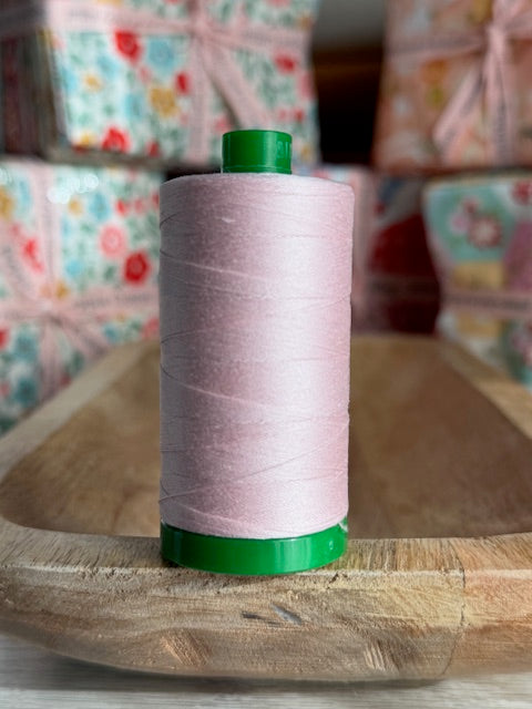 Aurifil — 40 wt — Pale Pink — 2410