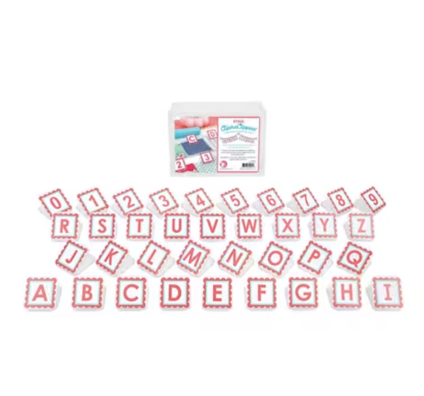 Pink AlphaClippies® Specialty Marking Clips by It's Sew Emma