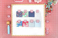 Pink AlphaClippies® Specialty Marking Clips by It's Sew Emma