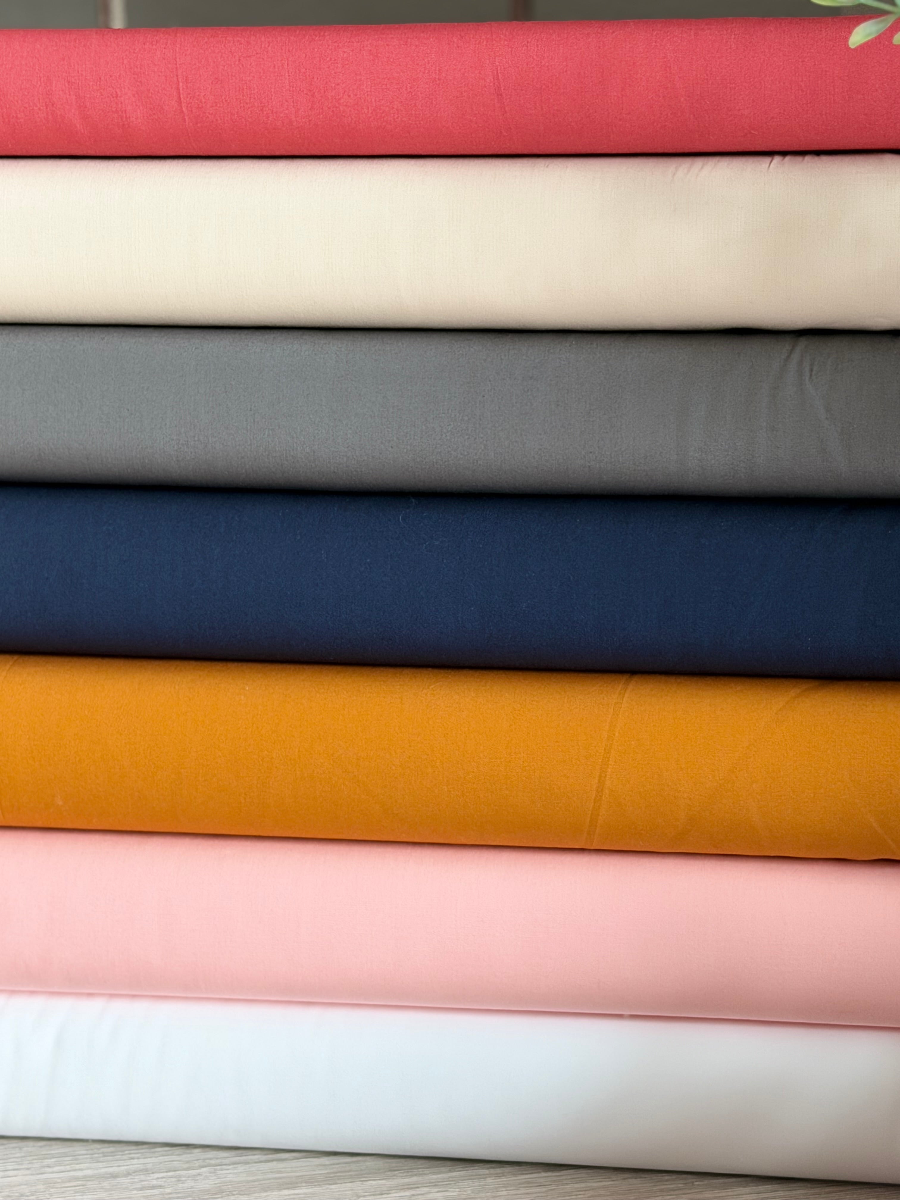 Art Gallery Fabrics — Pure Solids — Crystal Pink