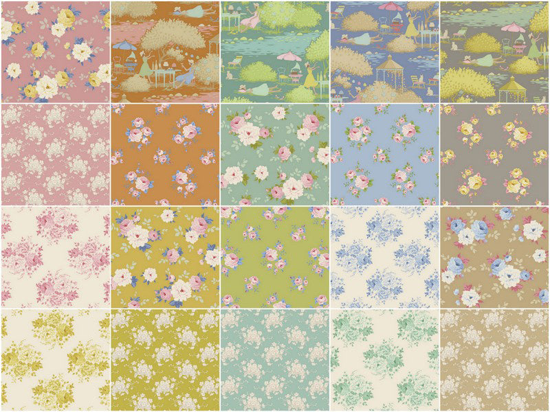 Tilda — Sunday Brunch — 10" Squares — 40 pcs