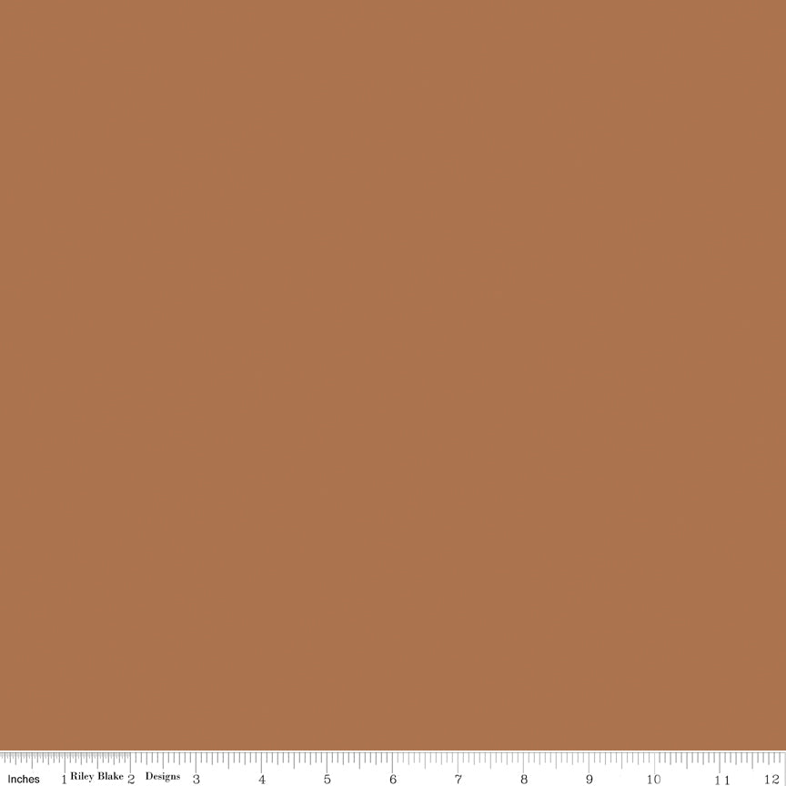 Confetti Cotton Solids — Cinnamon — by Riley Blake Designs