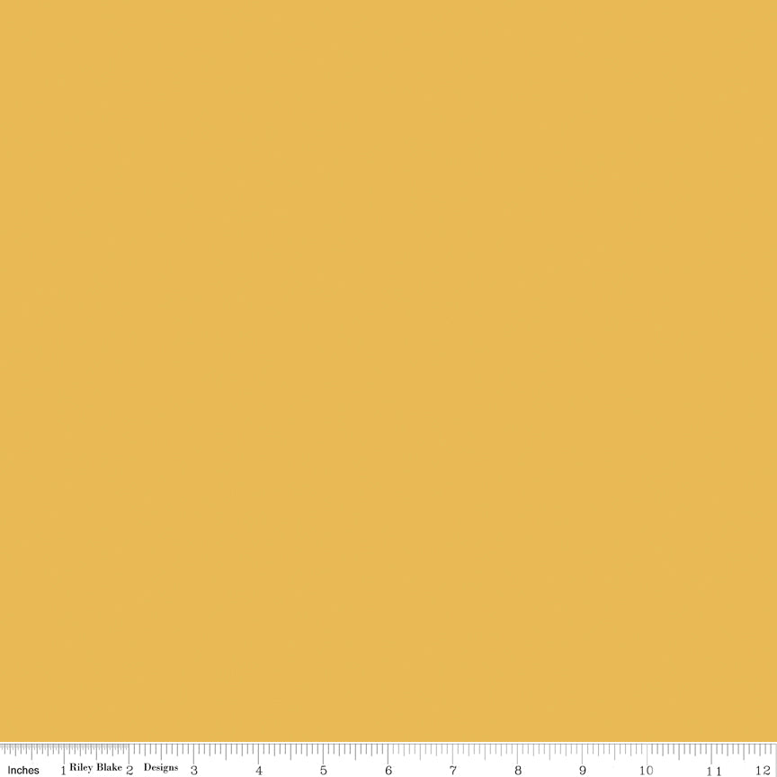 Confetti Cotton Solids — Honey — by Riley Blake Designs