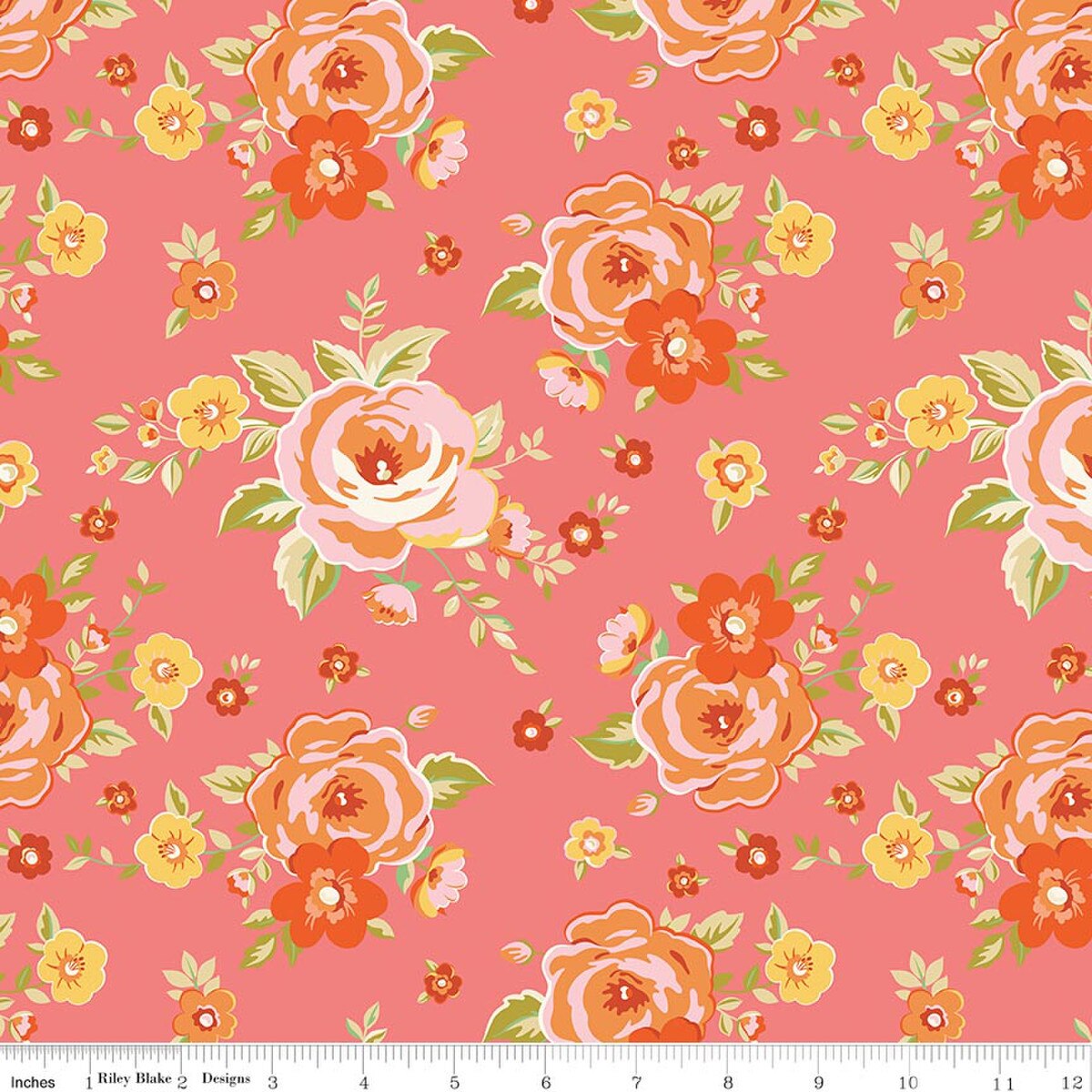 Peach Cobbler – Heirloom in Lemonade – Riley Blake Designs – Yardage
