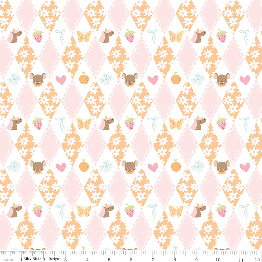 Little Posies Fat Quarter Bundle, 21 Pieces | Cayla Naylor for Riley Blake Designs