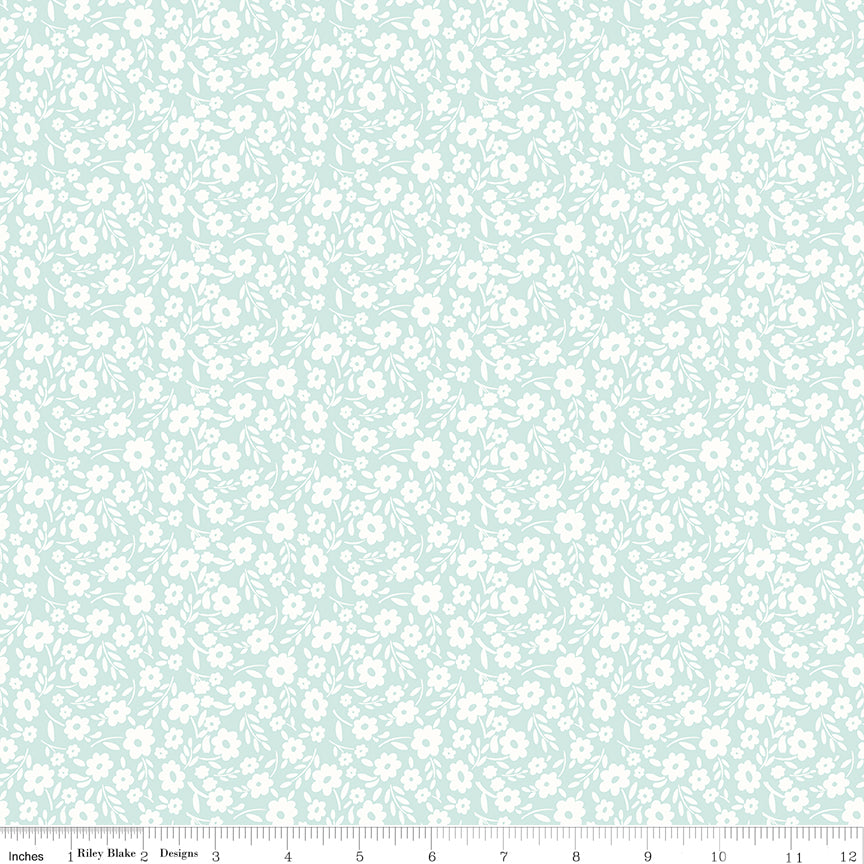 Little Posies Fat Quarter Bundle, 21 Pieces | Cayla Naylor for Riley Blake Designs