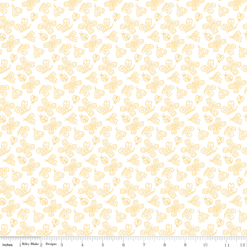 Little Posies Fat Quarter Bundle, 21 Pieces | Cayla Naylor for Riley Blake Designs