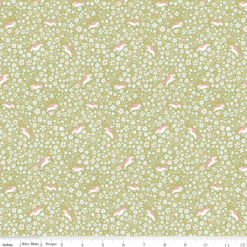 Little Posies Fat Quarter Bundle, 21 Pieces | Cayla Naylor for Riley Blake Designs