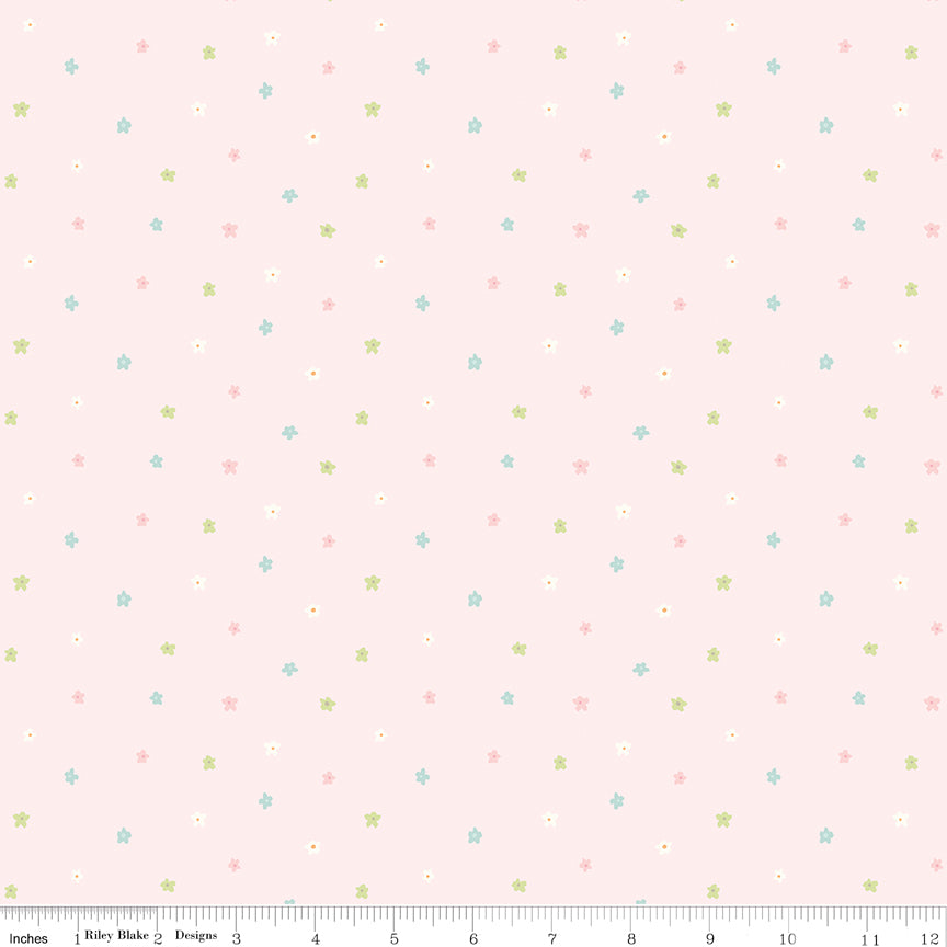 Little Posies Fat Quarter Bundle, 21 Pieces | Cayla Naylor for Riley Blake Designs