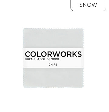Colorworks Premium Solids Snow Chips 5x5 42 pcs