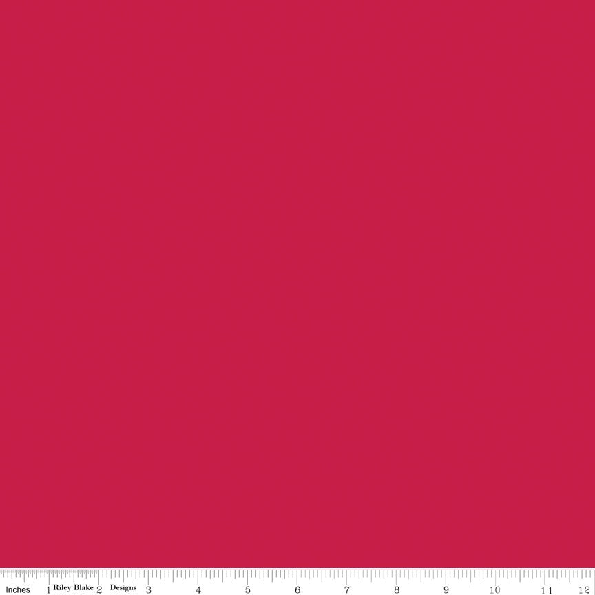 Confetti Cotton Solids — Jazzberry — by Riley Blake Designs