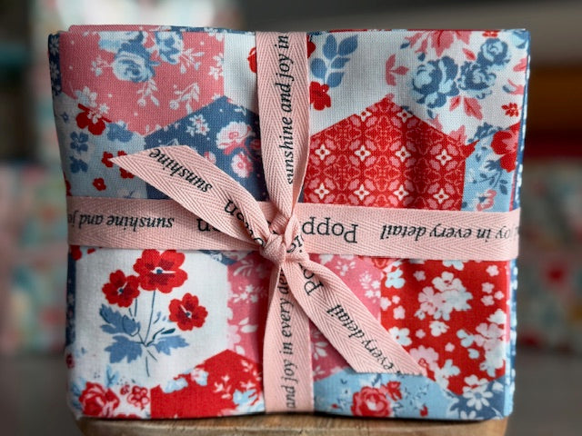 Poppie Cotton — Elise — Fat Quarter Bundle — 16 pcs — by Terri Henson
