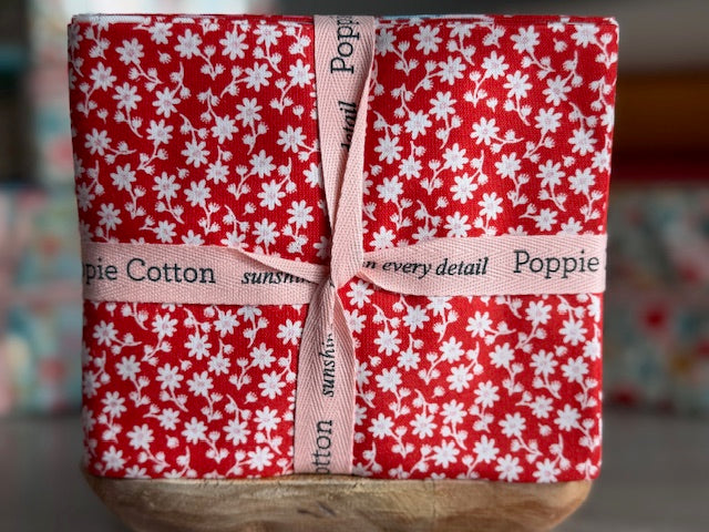 Poppie Cotton — Elise — Fat Quarter Bundle — 16 pcs — by Terri Henson