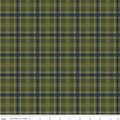 Riley Blake Flannel | Cretaceous Plaid Forest