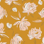 Art Gallery Fabrics — Flannels — Bed of Roses Amber
