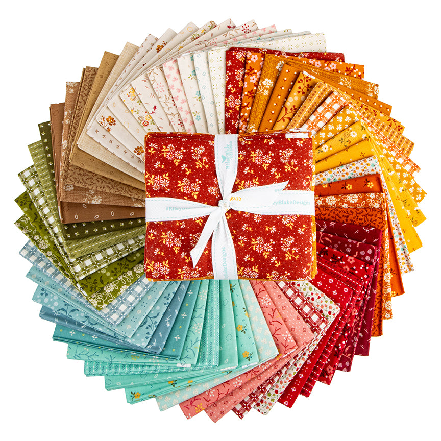 Baked With Love Fat Quarter Bundle, 53 Pcs. — Lori Holt for Riley Blake Designs