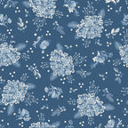 Poppie Cotton — Lakeland Blues — Half Yard Bundle — 9 Prints — by Samantha Walker