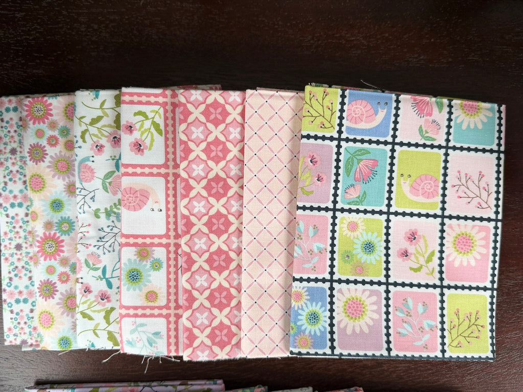 Le Petit Escargot by Lori Woods for Poppie Cotton — 18-Piece Fat Quarter Bundle