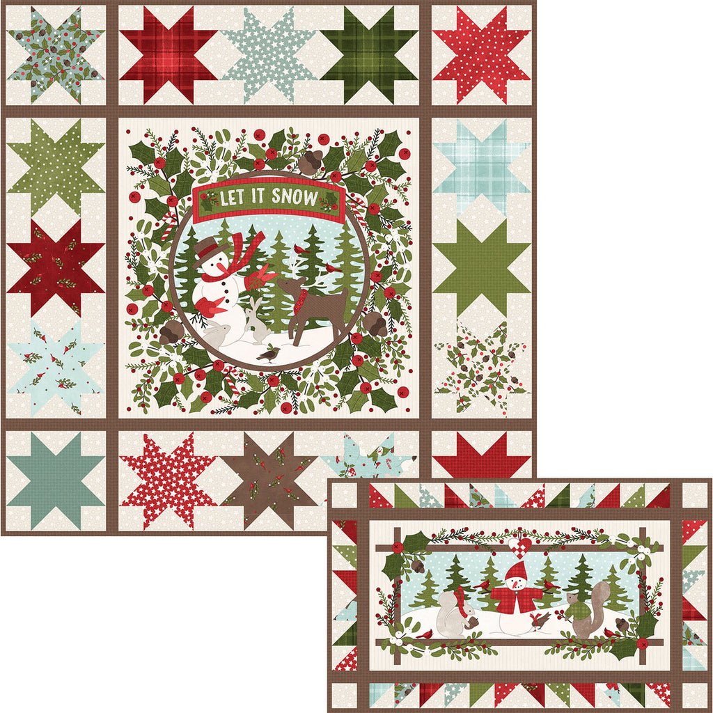 Snowtop Mountain Flannel — Quilt Kit by Bonnie Sullivan for Maywood Studio
