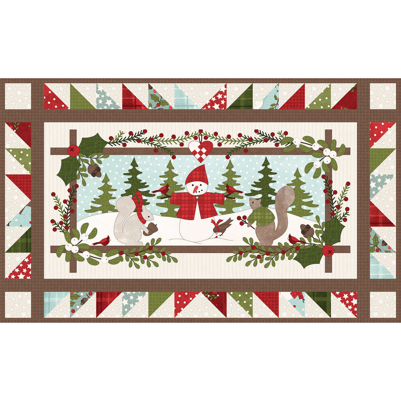 Snowtop Mountain Flannel — Quilt Kit by Bonnie Sullivan for Maywood Studio