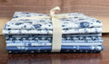 Poppie Cotton — Lakeland Blues — Half Yard Bundle — 9 Prints — by Samantha Walker