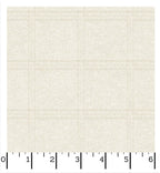 Woolies Flannel Tartan Grid — Cream | Bonnie Sullivan | Maywood Studio