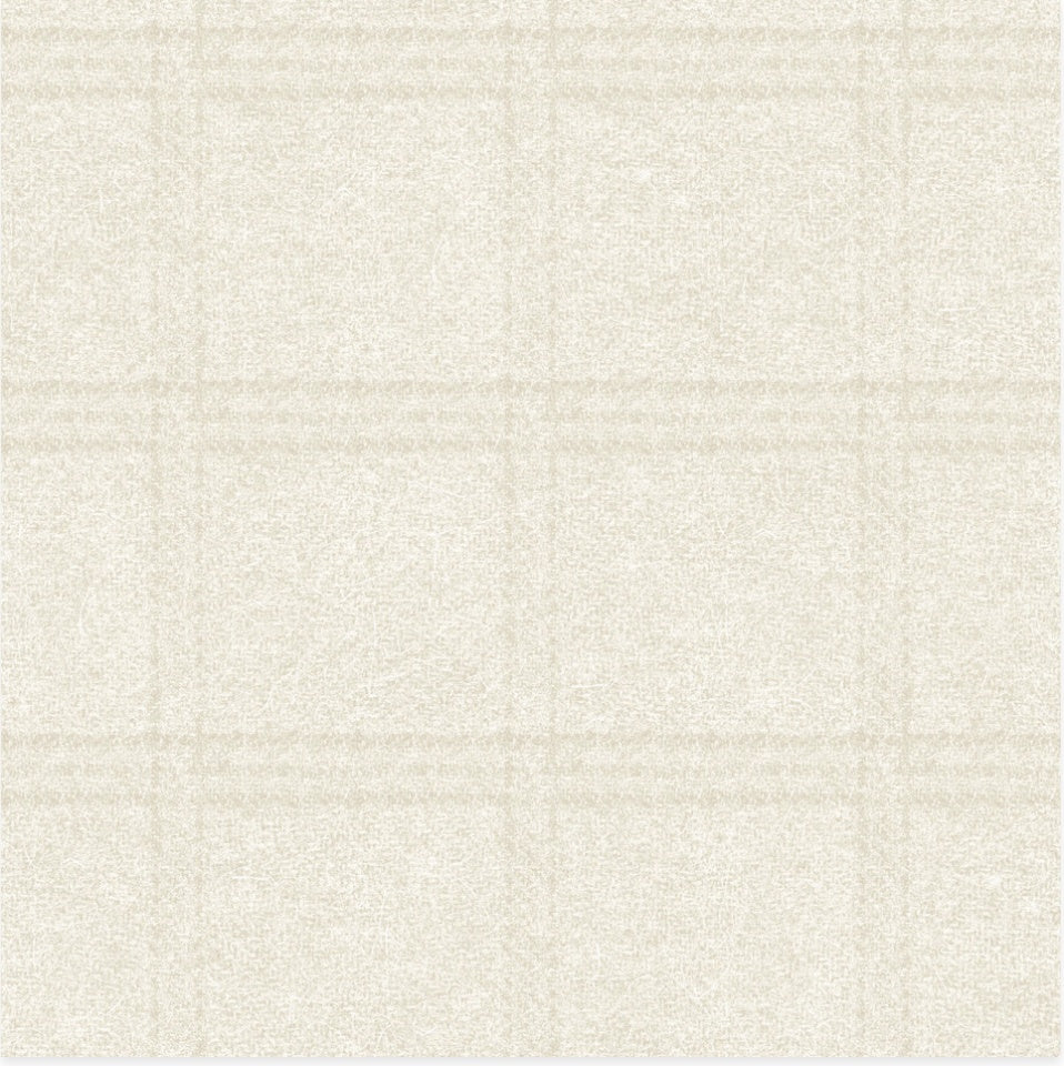 Woolies Flannel Tartan Grid — Cream | Bonnie Sullivan | Maywood Studio