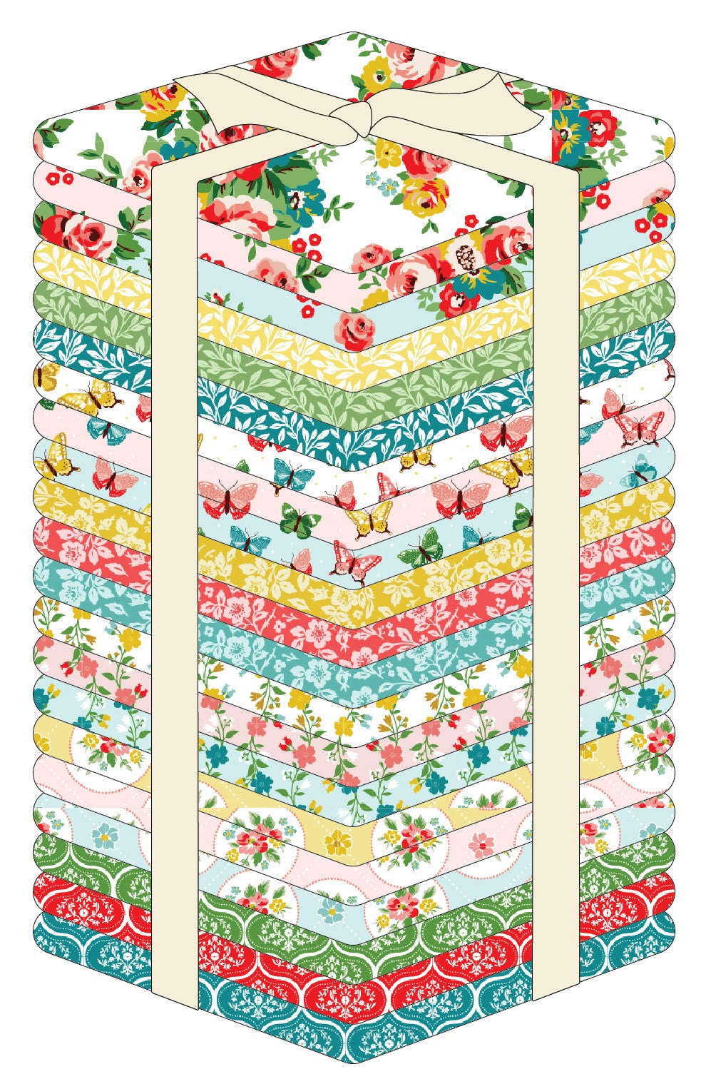Matilda by Terri Henson for Poppie Cotton — 21-Piece Fat Quarter Bundle