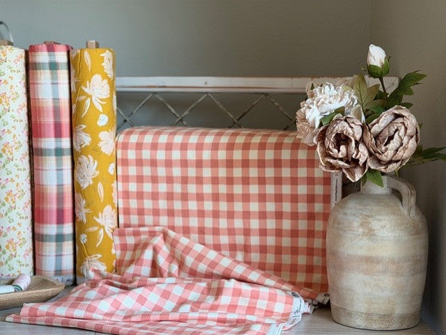Art Gallery Fabrics — Flannels — Plaid of My Dreams — Blush