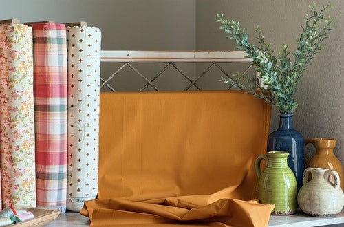 Art Gallery Fabrics — Pure Solids — Raw Gold