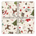 Snowtop Mountain Flannel by Bonnie Sullivan for Maywood Studio — 10" Square Pack (42 pieces)