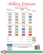 Millie's Dresses Quilt Pattern by Lori Holt of Bee in my Bonnet