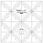 Triangles on a Roll — 1.5" Half Square Triangles — by It's Sew Emma!