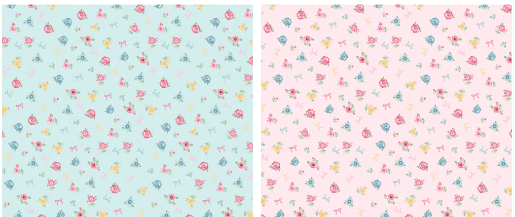 Poppie Cotton — Rosy Cheeks — by Lori Woods - Fat Quarter Bundle — 24 pcs