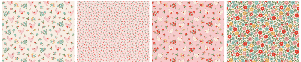 Poppie Cotton — Farmhouse Fancy — Fat Quarter Bundle — 20 pcs — by Elea Lutz