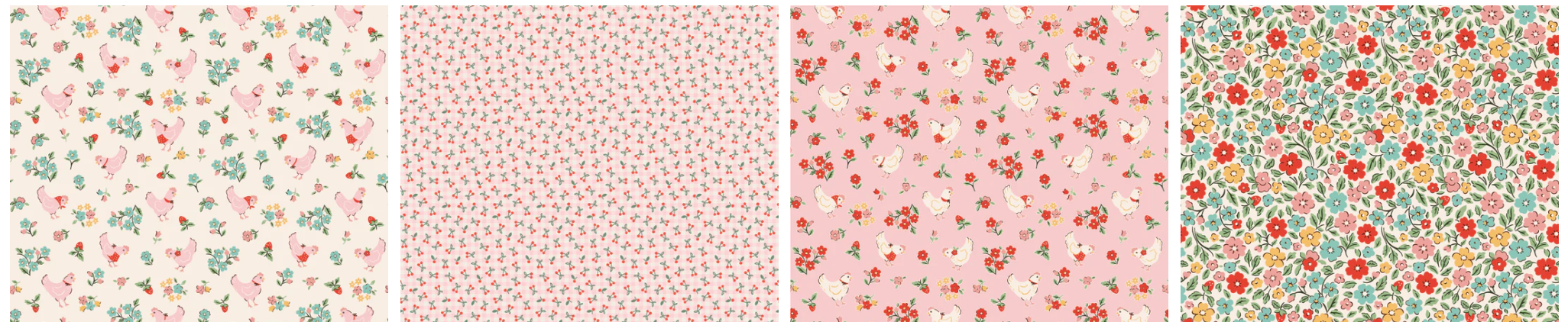 Poppie Cotton — Farmhouse Fancy — Fat Quarter Bundle — 20 pcs — by Elea Lutz
