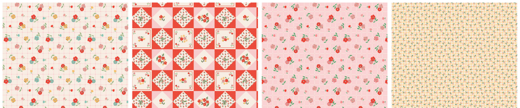 Poppie Cotton — Farmhouse Fancy — Fat Quarter Bundle — 20 pcs — by Elea Lutz