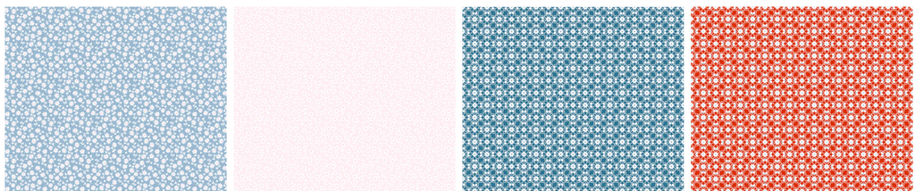 Poppie Cotton — Elise — Fat Quarter Bundle — 16 pcs — by Terri Henson