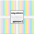 Robert Kaufman Cozy Cotton Bright Rainbow Colorstory 10in Squares 42pcs/bundle