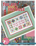 You Are the Boss Cross Stitch Pattern by Lori Holt for It's Sew Emma