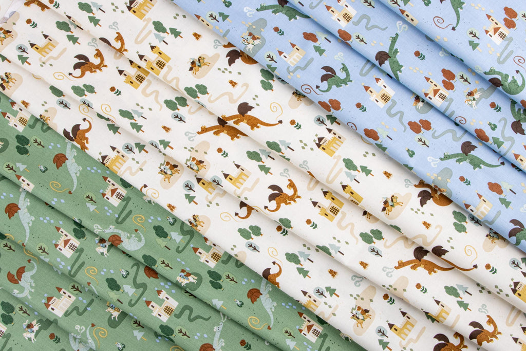 Faraway Kingdom Fat Quarter Bundle  Riley Blake Designs Quilting Cotton