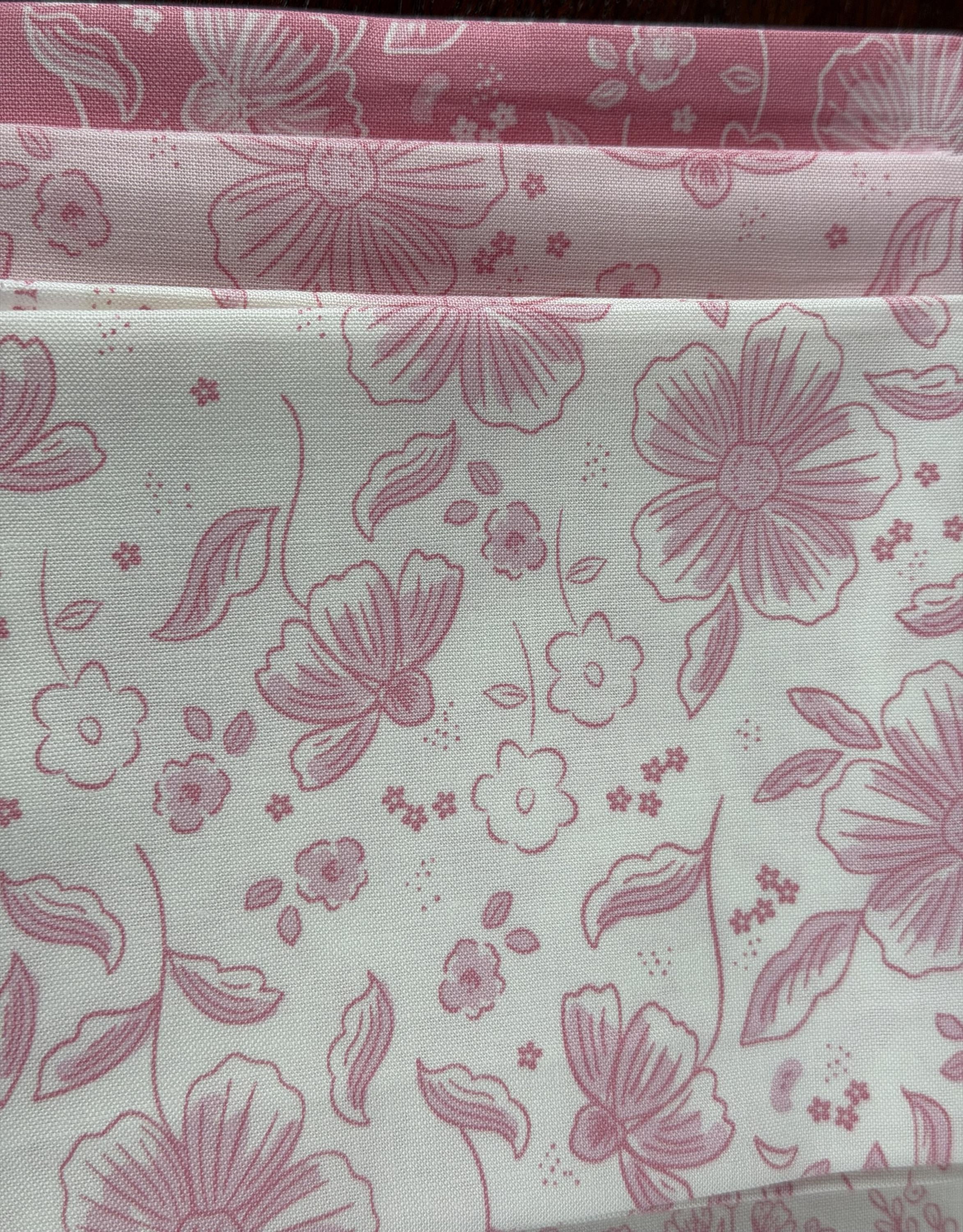 Sweet Pink Fabric Bundle  18 Fat Quarters  My Minds Eye for Riley Blake