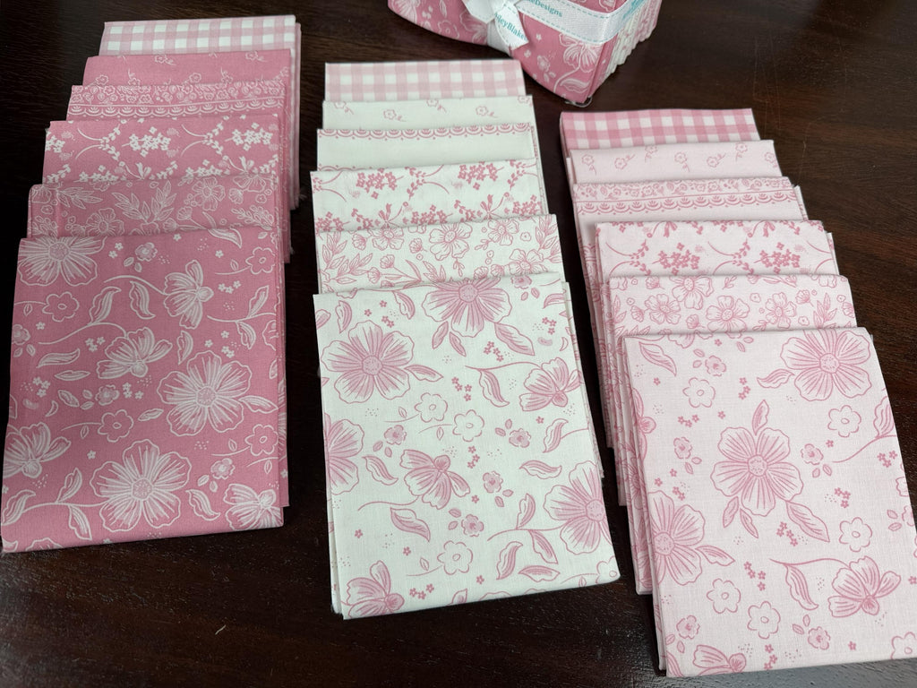 Sweet Pink Fabric Bundle  18 Fat Quarters  My Minds Eye for Riley Blake