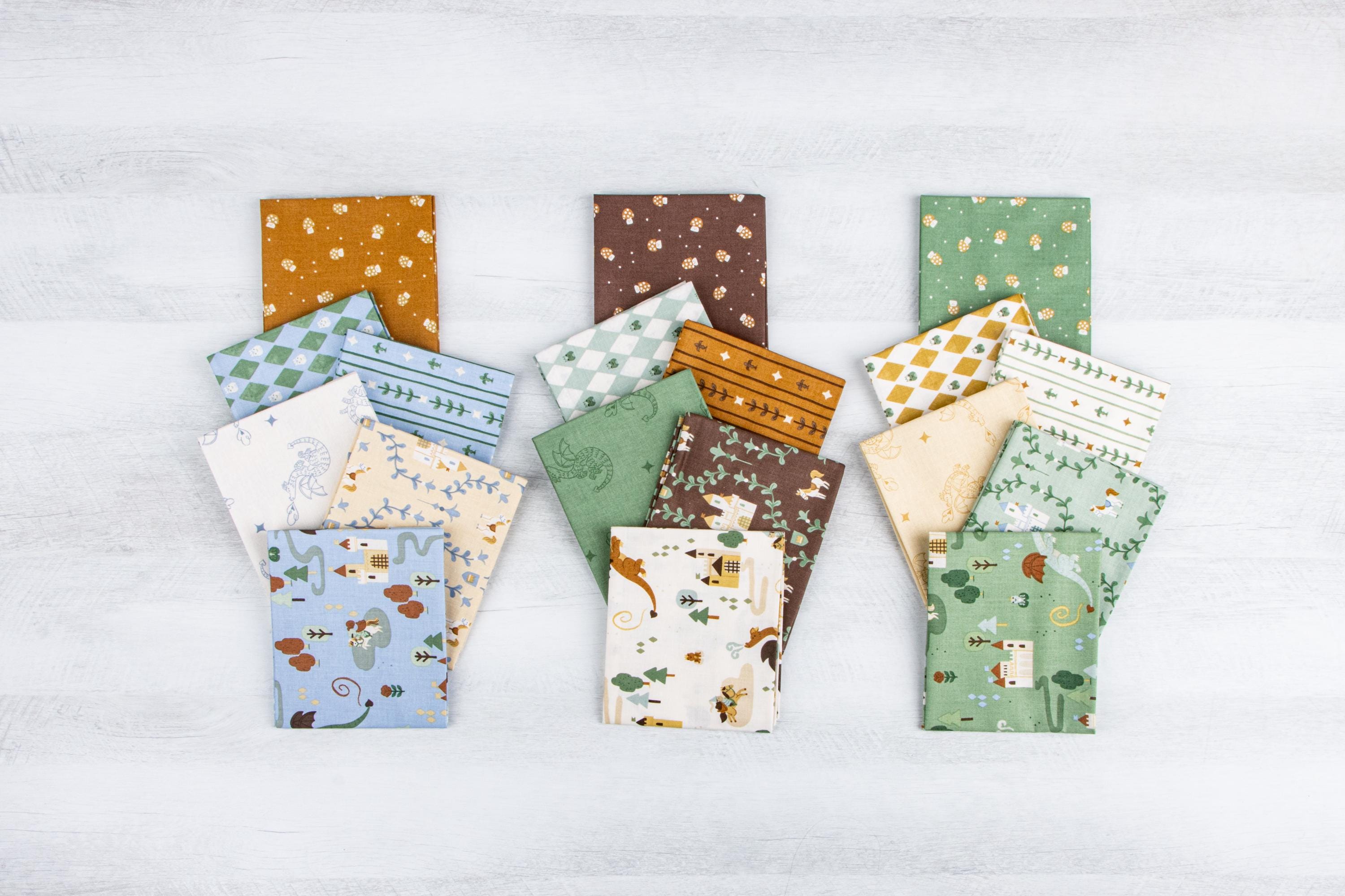 Faraway Kingdom Fat Quarter Bundle  Riley Blake Designs Quilting Cotton