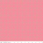 Swiss Dots - Sugar Pink  Riley Blake Designs  Fat Quarter, Half Yard or Yard