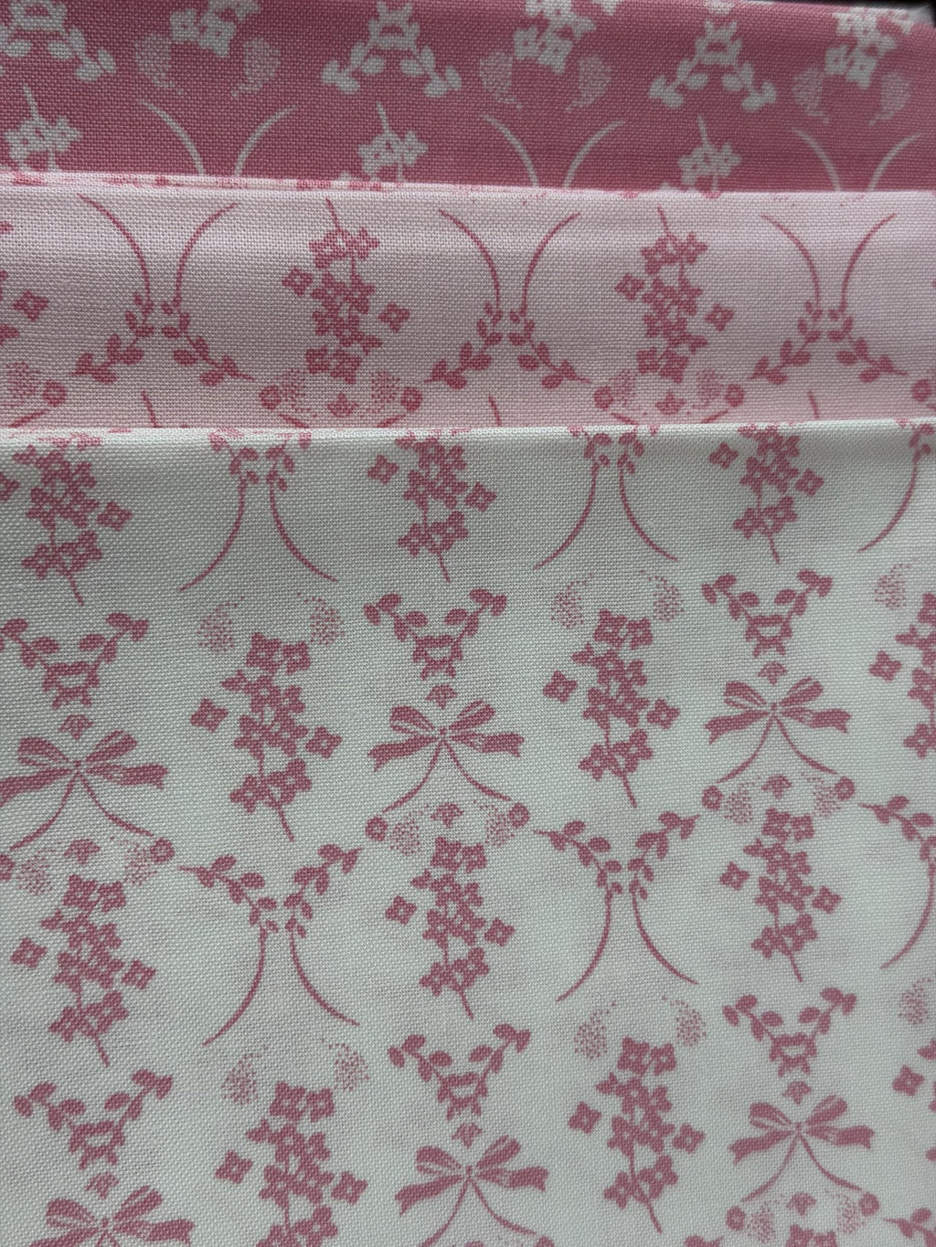 Sweet Pink Fabric Bundle  18 Fat Quarters  My Minds Eye for Riley Blake