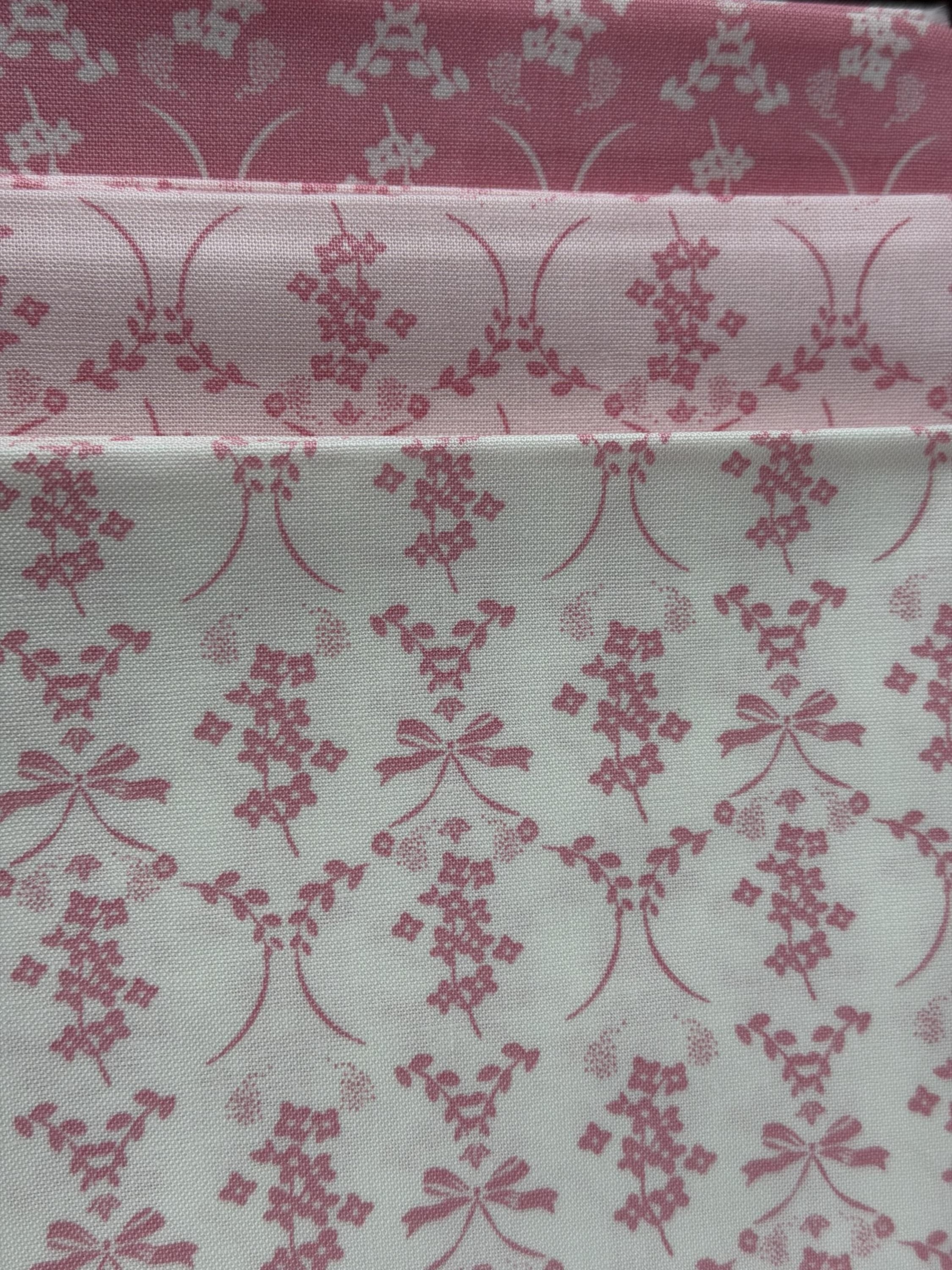Sweet Pink Fabric Bundle  18 Fat Quarters  My Minds Eye for Riley Blake