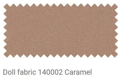 Tilda Doll Fabric  Caramel Chambray Skin Tone Cotton for Doll Making